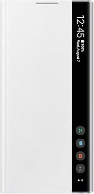 Samsung transparent protective shell for note 10 EF-ZN970C, white.. Your go-to destination for affordable online shopping, DIAYTAR NIGERIA delivers in under 8 days.