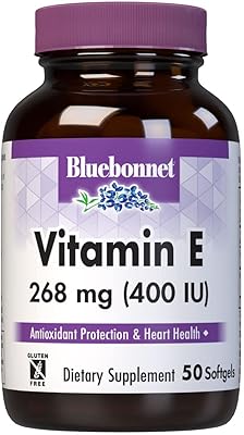 Blue Bonnet Mixed Bonnet Mixed Capsules with Vitamin E 400 IU, 50 capsules.. DIAYTAR NIGERIA provides endless shopping possibilities with affordable prices and prompt delivery service.