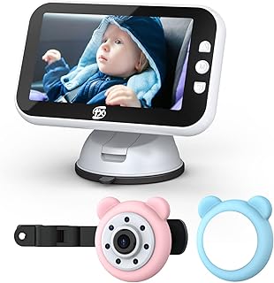 Baby surveillance camera, baby car mirror, back-oriented seat, HD 1080p night vision car camera for infants and toddler seats.. DIAYTAR NIGERIA: Where thousands of products meet affordable prices and reliable 5-8 day delivery.