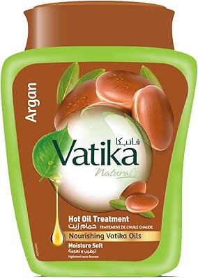 Hammam ZAITH with Vatika Natural Argan Oil - Hot oil treatment for soft and moisturizing hair - 500g.. DIAYTAR NIGERIA: Where value shopping meets reliable 5-8 day delivery across the nation.