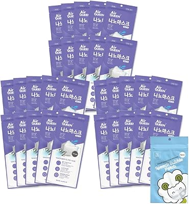Package of 30 nanomasques Air Queen Large Mint mask sticker.. Shop smarter with DIAYTAR NIGERIA's vast product range and budget-friendly delivery within the week.