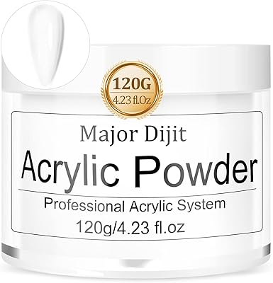 4.22 OZ of nail powder in large capacity transparent acrylic, professional polymer for 3D French nail art, nail extension, nail sculpture, long -term beauty gifts (transparent).. You choose it, we deliver it — DIAYTAR Nigeria makes shopping easy.