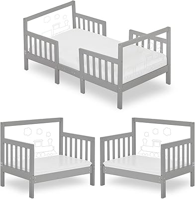 Convertible baby bed 3 in 1 Dream I of star, cold gray, turns into chair and table, non -toxic finish, BMA certified, made of durable and durable pine wood.. Everything you need is just a click away with DIAYTAR Nigeria — shop now and receive your order in days.