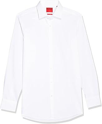 Hugo boss buttoned shirt for men new white 15r.. DIAYTAR NIGERIA connects you with thousands of products at competitive prices, delivered within a week.