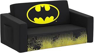 Batman Cozy foldable sofa - 2 in 1 sofa which turns into a tilting children's chair from Delta Children.. DIAYTAR NIGERIA makes quality accessible to all with our affordable prices and quick delivery service.