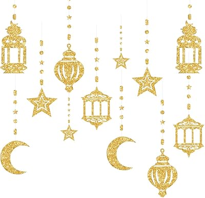 12 Ramadan EID decoration garland pie, Ramadan Mubarak party banner, LANTERN LANTERNE LANTERNE BOLD, MURAL DECORATIONS SUNGLING FOR HOME, Wedding, Birthday, Islamic Festival.. Your ultimate shopping destination, DIAYTAR NIGERIA combines extensive selection with affordable shipping.