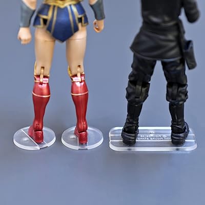Support bases for 56 -room action figurines, collection display accessories, is suitable for most 6 -inch figurines, squares and transparent/mixed rounds.. Your ultimate shopping destination, DIAYTAR NIGERIA combines extensive selection with affordable shipping.
