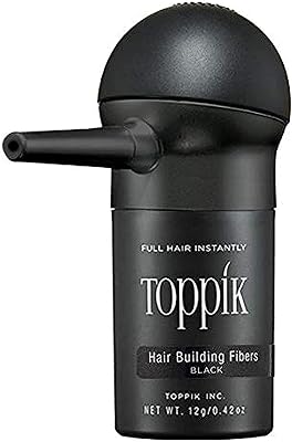 Toppik hair fibers with applicator, 12 g, black.. Explore limitless products on DIAYTAR Nigeria — at the lowest prices.