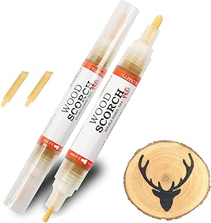 2 in 1 wood marker pen with tilted tip, sharp point and spare tips for wood and crafts - 2 pieces.. Shop with confidence at DIAYTAR NIGERIA, Nigeria's premier affordable e-commerce platform.