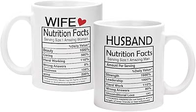 Set of cups of coffee and woman gifts, set of creative couple cups for Valentine's Day, birthday and wedding for couple, husband and wife 11 oz.. Looking for great deals without compromising on quality? DIAYTAR Nigeria brings you thousands of top products at affordable rates, delivered straight to your doorstep.