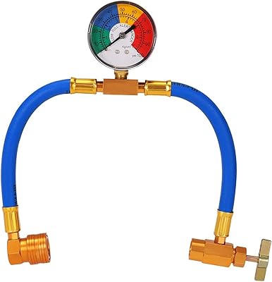 Loading pipe kit AC R134A with gauge, rechargeable gauge kit Kitova 1/2 ".. DIAYTAR NIGERIA: Your partner in affordable online shopping with dependable delivery within 8 days.