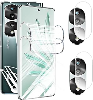 Huge with screen protector compatible with Honor 70 Mobile, 4 pieces, very sensitive water coagulation film, HD comprehensive transparent cover, with lens protector of camera -resistant camera.. Shop with purpose at DIAYTAR NIGERIA and receive quality products at budget rates within 8 days.