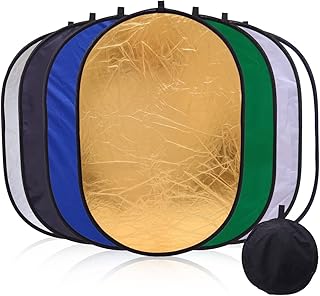 Gluckluz light reflector for photography 100 x 150 cm foldable 7 in 1.. Experience retail convenience with DIAYTAR NIGERIA's comprehensive platform and 5-8 day nationwide shipping.