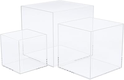 Cruoda acrylic window, 3x3x3, 4x4x4, 5x5x5 inch, 3 -room, presentation box, museum box, presentation box for jewelry and jewelry books, transparent acrylic cube with 5 faces Cruoda -A222.. Tired of overpriced goods and slow delivery? DIAYTAR Nigeria brings affordability and speed together with a wide selection of products.