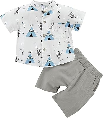HIBOBI-TWO PART PIECE PIEST FOR BAB, SUMMER CHILE FOR TOPS, INDUSTS FOR INDUSTS, Short sleeves, buttoned + Short set.. DIAYTAR NIGERIA: Connecting Nigerians with affordable products delivered promptly nationwide.