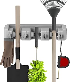 Pelle, Truele and ECV tool holder with hooks - Wall organizer for garage or discount to hang home and garden tools - Place gain (2) package).. Your complete e-commerce solution, DIAYTAR NIGERIA offers variety and value with nationwide shipping.