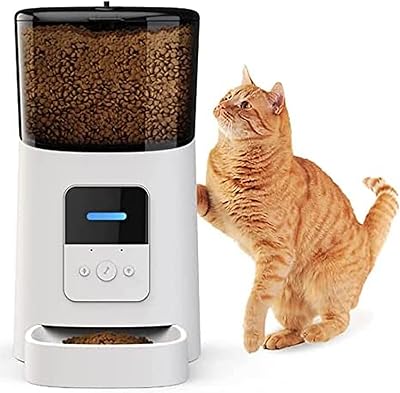 Automatic feeder for cats Beauenty 6L, Intelligent feeder for pets compatible Wi-Fi for cats and dogs, automatic pet feeder with portions control, distribution alarms and voice recorder up to 15 meals per day (option 2).. DIAYTAR NIGERIA stands as your affordable shopping ally with nationwide delivery in just 5-8 days.