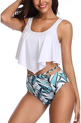 Bikini bikini swimsuit for Dubocu LCC woman with ruffle straps.. Embrace the convenience of DIAYTAR NIGERIA with thousands of products at your fingertips, delivered nationwide.