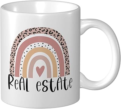 Humorous coffee cup boomjit with real estate design for women, real estate agent, real estate agent gift - fancy ceramic tea cups of 11 oz.. Shop smarter, not harder with DIAYTAR NIGERIA - thousands of products at your fingertips with affordable delivery.