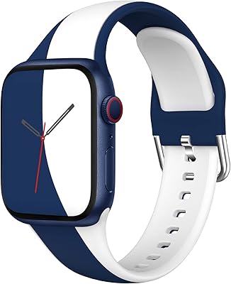 Apple watch strap 45mm 49mm 44mm 42mm 41mm 40mm 38mm Silicone Silicone replacement bracelet.. Shop smart, shop DIAYTAR - Nigeria's most affordable e-commerce platform with nationwide delivery.