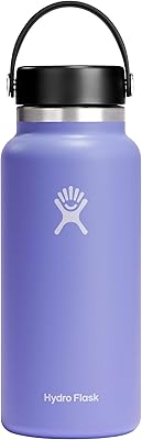 Bottle of water reusable in hydro flask stainless steel with wide neck and lid.. From checkout to your doorstep in less than a week — DIAYTAR Nigeria.