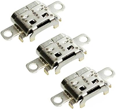 3 micro USB replacement loading ports for Amazon Kindle Fire 7th Generation SR043KL.. Why waste time in traffic when you can shop online at DIAYTAR Nigeria? Enjoy convenience, unbeatable prices, and prompt delivery anywhere in Nigeria.