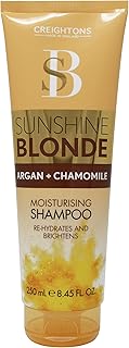 Extra hydrating shampoo Kreightons Sunshine Blonde (250 ml) - with argan and chamomile. Hydrates, lightens and enhances natural and colorful blond hair... Experience satisfaction guaranteed with DIAYTAR NIGERIA's comprehensive platform and quick delivery.