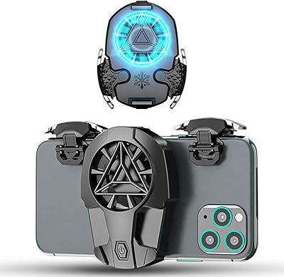PUBG mobile controller, PUBG game fan controller with Cooling Fan for phone best game controller for partner and telephone game controller with radiator for call of duty.. DIAYTAR NIGERIA: Connecting Nigerians with affordable products through our expansive e-commerce platform.