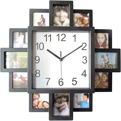 Wall clock photo frame photo clock DIY Modern art image Clock Living Room Decor at home clock clock.. Discover the perfect shopping experience with DIAYTAR NIGERIA's vast selection and prompt delivery service.