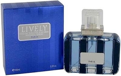 Lively toilet water for men from Paris, 178 ml.. DIAYTAR NIGERIA: Your trusted e-commerce partner with extensive product choices and affordable delivery.