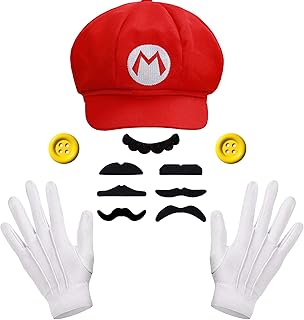Super Brothers Mario Luigi costume with hat, beard and gloves for children and adults Halloween.. Whether it’s gadgets or groceries, DIAYTAR Nigeria delivers in less than 8 days.