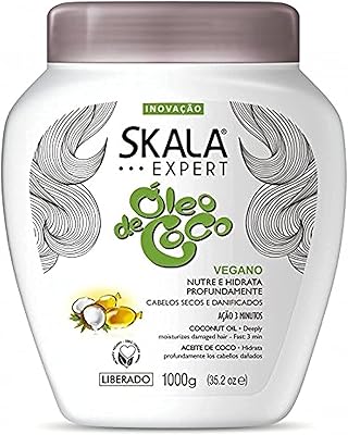Brazilian hair treatment cream scala with botanical coconut oil (1 kg).. Enjoy effortless shopping and speedy delivery with DIAYTAR Nigeria.
