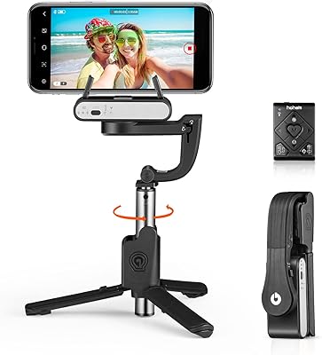 Cardan stabilizer for smartphone tripods for selfie with facial follow -up.. Discover endless possibilities with DIAYTAR NIGERIA's extensive product range and affordable shipping.