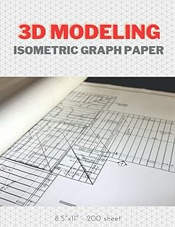 ISometric millimeter 3D modeling paper: drawing and technical drawing, architectural notebook, engineering paper, 3D isometric paper, A4, 8.5 x 11, 200 -sheet notebook.. Shop with ease at DIAYTAR NIGERIA and enjoy our extensive product range delivered at affordable rates.