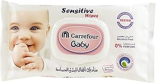 Wet Winged Baby Sensitive Carrefour 24 Pieces.. DIAYTAR NIGERIA delivers affordability and convenience to your doorstep within 8 days of purchase.