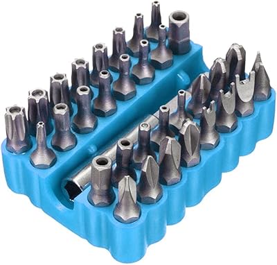 Tournvis tips, 33 inviolable pieces CRV6150 Torx hexagonal tips with magnetic support for any drill, screwdriver, screwdriver tips, handbags with storage bag.. DIAYTAR NIGERIA delivers on our promise of variety, affordability, and prompt nationwide service.