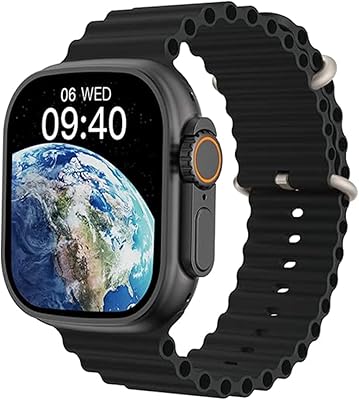 Smart watch w iwu ultra sports sw01 black.. DIAYTAR NIGERIA brings affordable products to every doorstep with our reliable 5-8 day shipping.