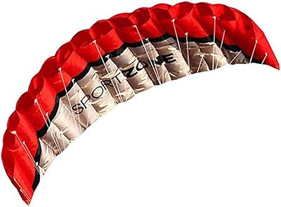 Parafoil double lines software of 2.5 m for acrobatic kite, flight, surfing, rainbow sports beach.. Shop from our extensive catalog at DIAYTAR NIGERIA and enjoy doorstep delivery in just 5-8 days.