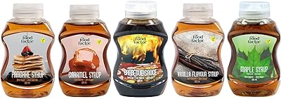 Factor without sugar, low in calories, gluten-free, vegetarian, maple and vanilla + caramel + pancake syrup (260 ml) + barbecue sauce (250 ml) for healthy breakfast... DIAYTAR NIGERIA makes quality accessible with low prices and reliable 5-8 day nationwide delivery.