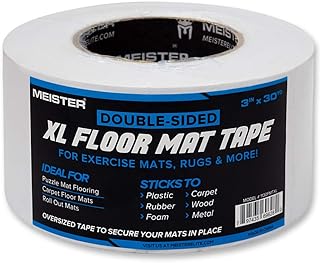 Meister floor mat with XL double -sided adhesive tape, maintains the exercise carpets and carpets in place.. Shop quality and variety at unbeatable prices on DIAYTAR Nigeria — delivery in under 8 days.