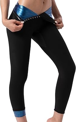 Qzsh sauna pants for women slimming capri pants mesh between leg waist high training body shaping follows.. Shop with purpose at DIAYTAR NIGERIA, where diverse selection meets budget-friendly nationwide delivery.