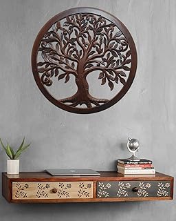 ACEWOOD tree of life wall decoration, fixed to the wall and suspended for the decoration of the house and the living room - 16 inch (brown, L).. Discover why thousands choose DIAYTAR NIGERIA for affordable products delivered in less than a week.