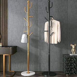 Learfoot wooden coat rack with 7 robust-on-foot coat of coat for clothing-sages-chapeaux the house.. DIAYTAR NIGERIA makes quality accessible to all with our affordable prices and quick delivery service.