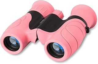 Children's binoculars, 8 x 21 compact HD with neck strap, toy for sport and outdoor games, spy equipment, bird observation, adventure, gifts for boys and girls from 3 to 12 years old, pink.. DIAYTAR NIGERIA redefines convenience with our vast product selection and swift nationwide delivery.