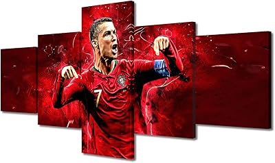 5 Modern Wall Pieces On Canvas For the Maison Design de Cristiano.. Why shop anywhere else? DIAYTAR Nigeria has it all, at prices you’ll love.