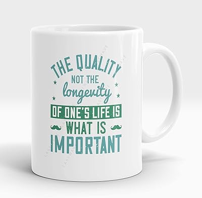 Lastwave Premium coffee cups, quality, not longevity, of life is what is important, Ceramic coffee mug of 11 oz graphic print for dad, gift for father for his birthday/Father's day.. Shop smart with DIAYTAR NIGERIA's vast selection and enjoy affordable shipping in just 5-8 days.