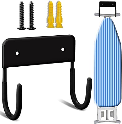 Wall support for ironing board, wall shelving organizer for laundry room and hanging storage support.. DIAYTAR NIGERIA: Simplifying access to thousands of products with affordable nationwide shipping.