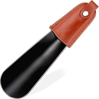Solid and elegant metal shoe with leather handle.. DIAYTAR NIGERIA: Where thousands of products meet affordable prices and reliable 5-8 day delivery.
