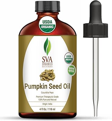 Support oil for SVA Organics 4 Oz Pumpkin seeds, 100 % pure, organic, cold pressed, unrefined organic oil of therapeutic quality for skin, hair and body.. Shop confidently with Nigeria's most trusted e-commerce platform, offering swift and affordable delivery.