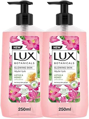 Lux Botanicals hand washing with lotus and honey fragrance, 250 ml, packet of 2, pink.. Experience the satisfaction of affordable shopping with DIAYTAR NIGERIA's nationwide 5-8 day delivery.